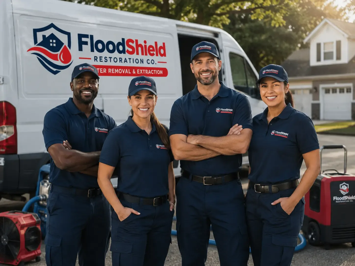 Flood Damage Restoration company in Lumberville, PA